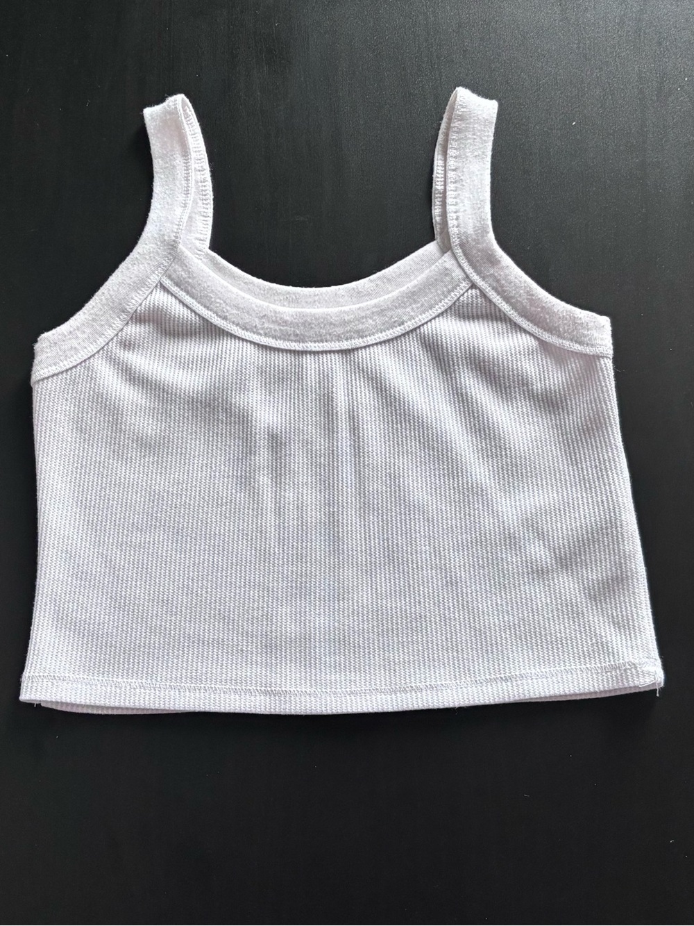 Cotton On White Crop Tank Top